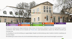 Desktop Screenshot of bgbaden-frauen.ac.at